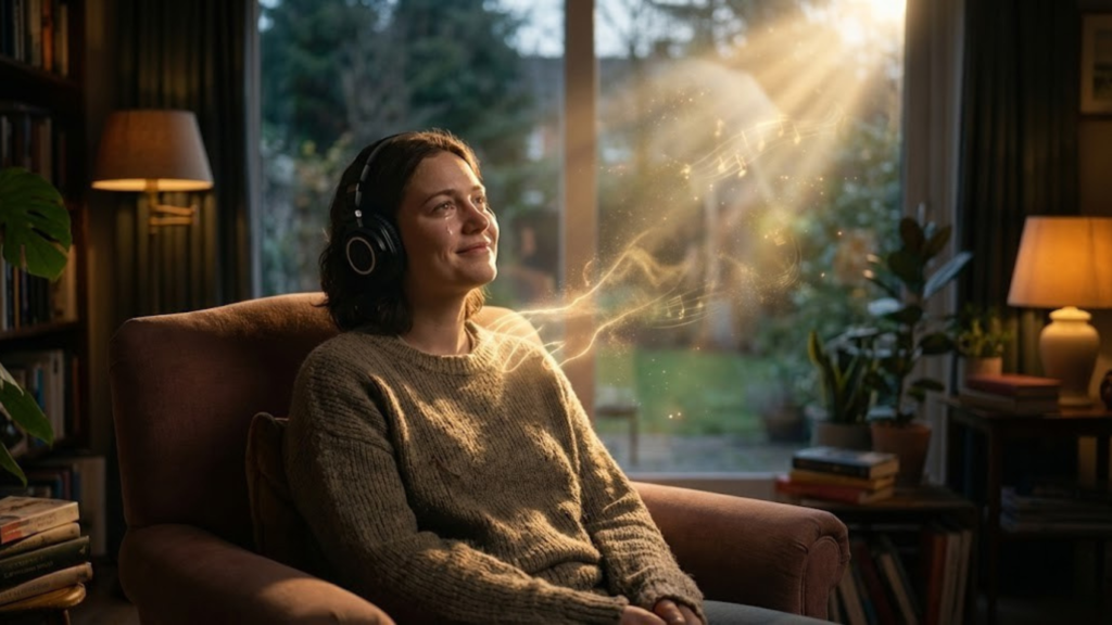 playing meaningful song as sign from deceased loved one